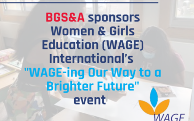 BGS&A Donates to Organization Dedicated to Empowering Women